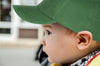 Green Boys & Girls Baseball Hat with Adjustable Buckle