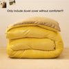 Soft Skin-friendly Flannel Duvet Cover Dual-use Winter Warm Quilt Cover for Adults Children Thick Comforter Cover